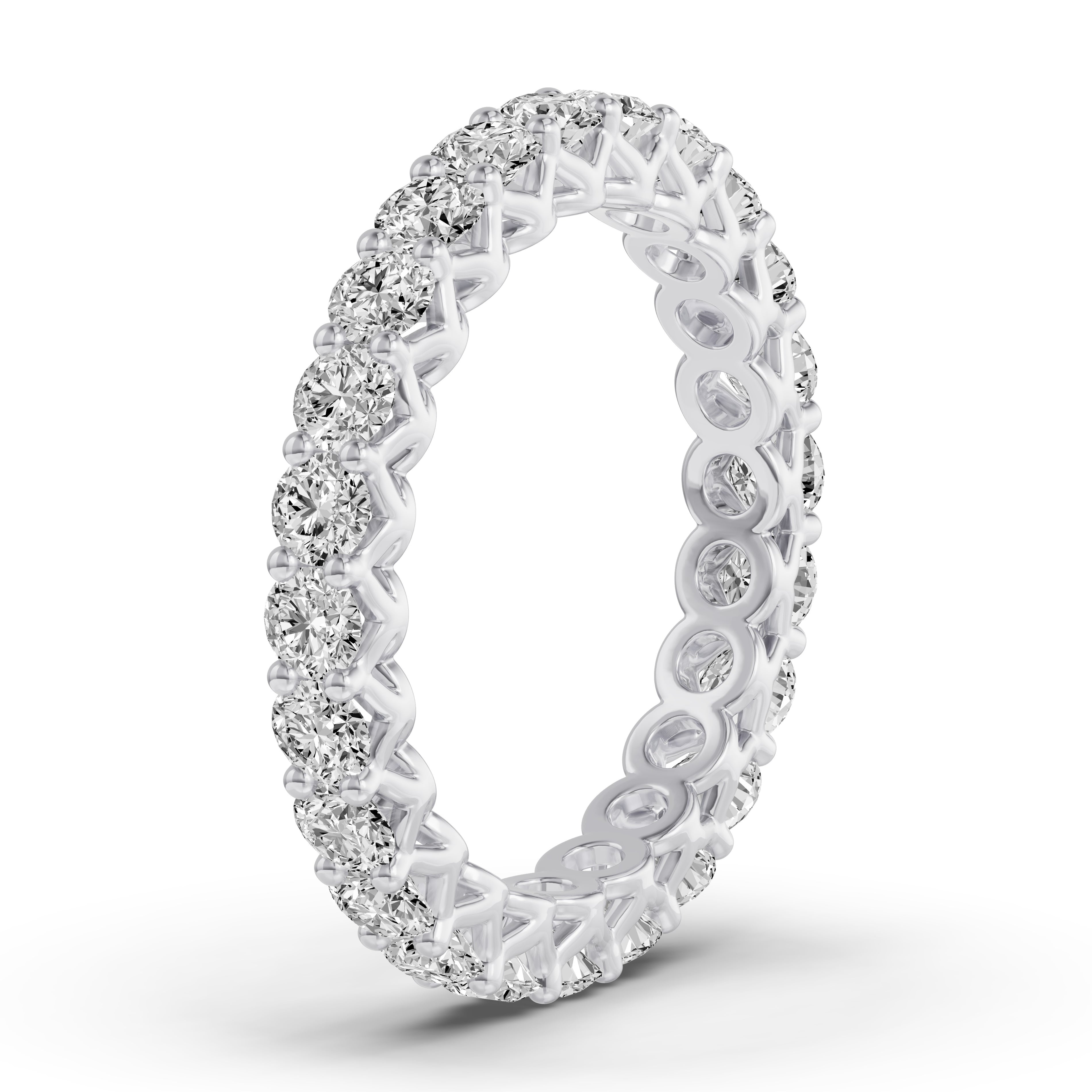 Laurel Reverie Shared Prong Lab Eternity Band (1.50ct. tw.)