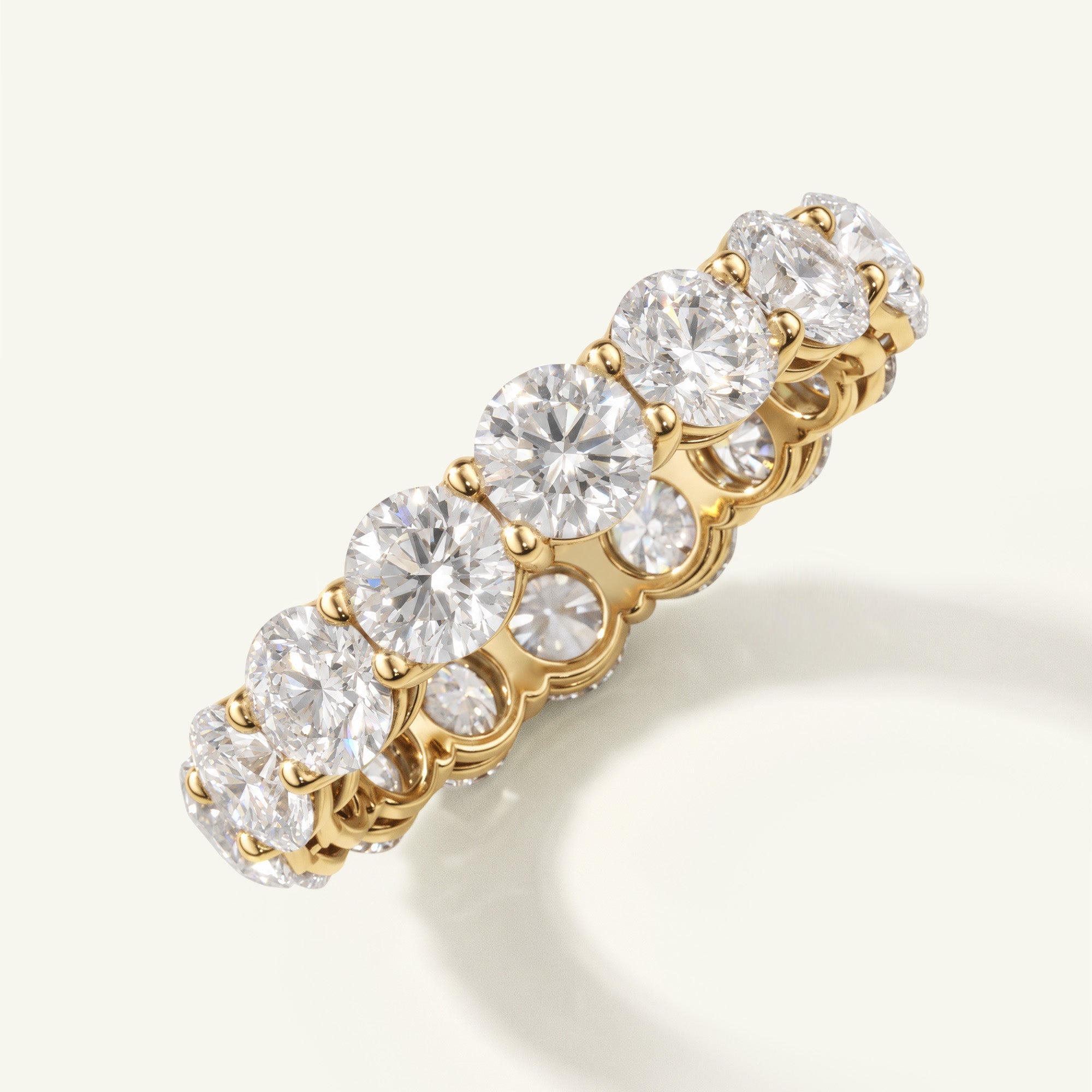Meadow Reverie Round Lab Diamond Eternity Band (3.20ct. tw.)