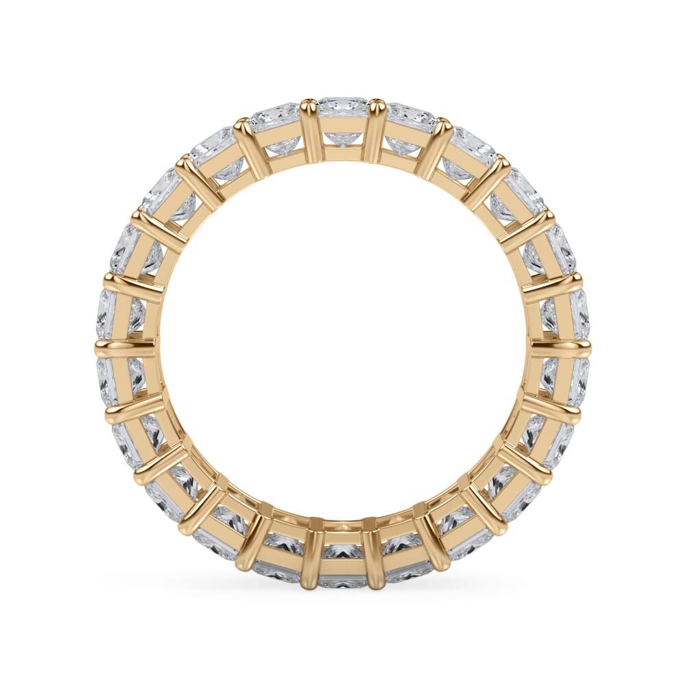 Iris Bloom Princess Cut Lab Diamond Eternity Ring (6.0 ct. tw.)