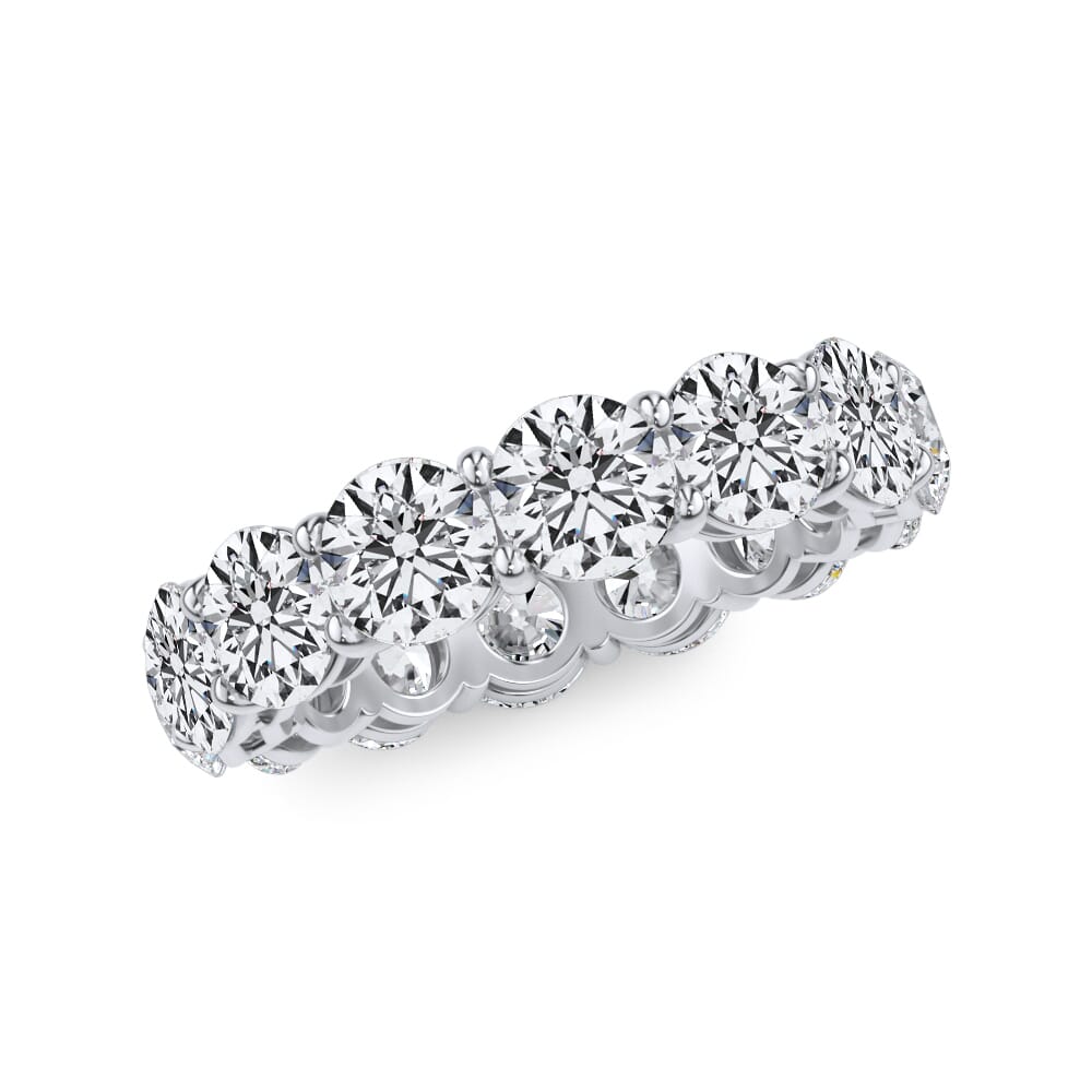 Wren Reverie Round Lab Diamond Eternity Band (5.60ct. tw.)