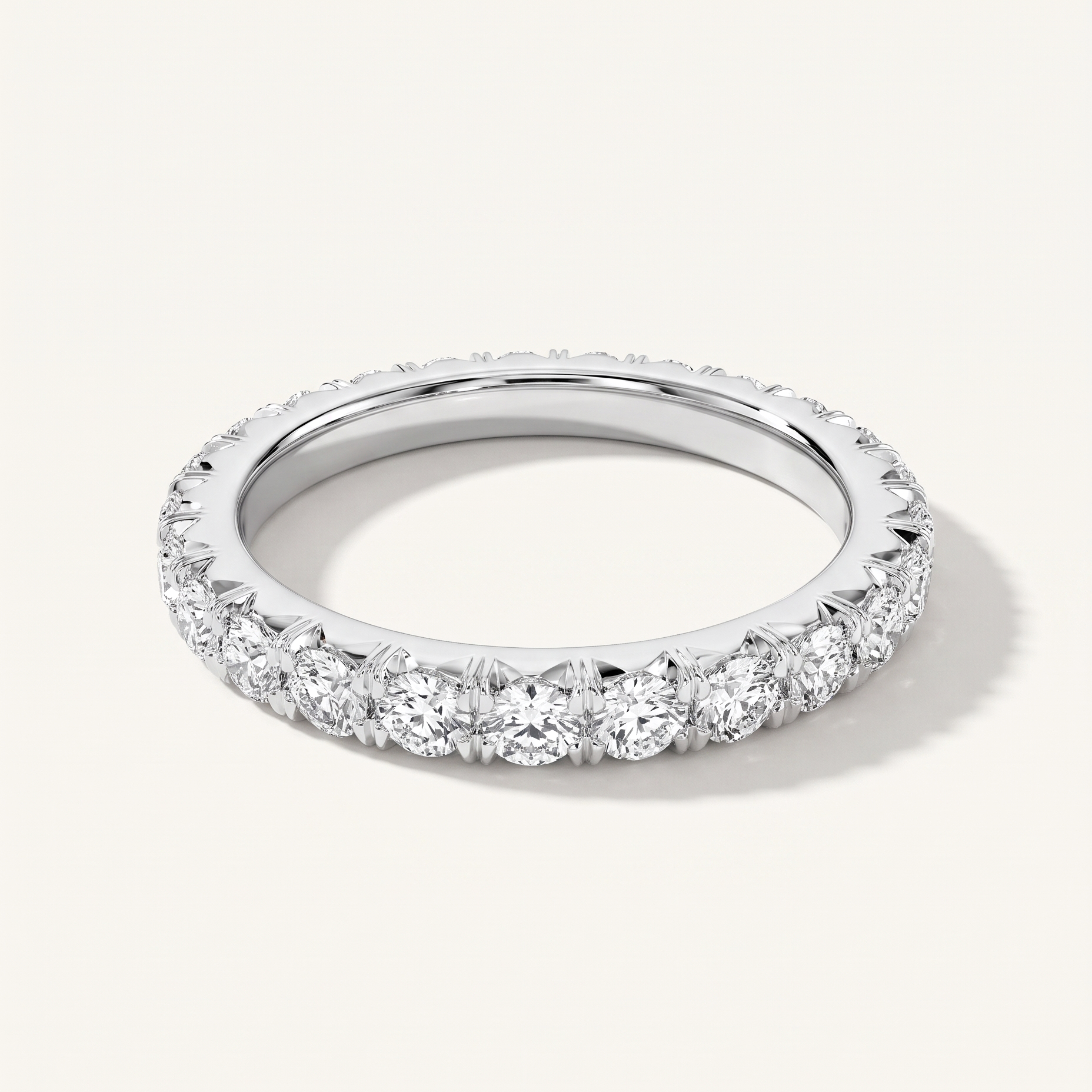 Aurora Serenade French Pavé Eternity Lab Band (1.40 ct. tw.)