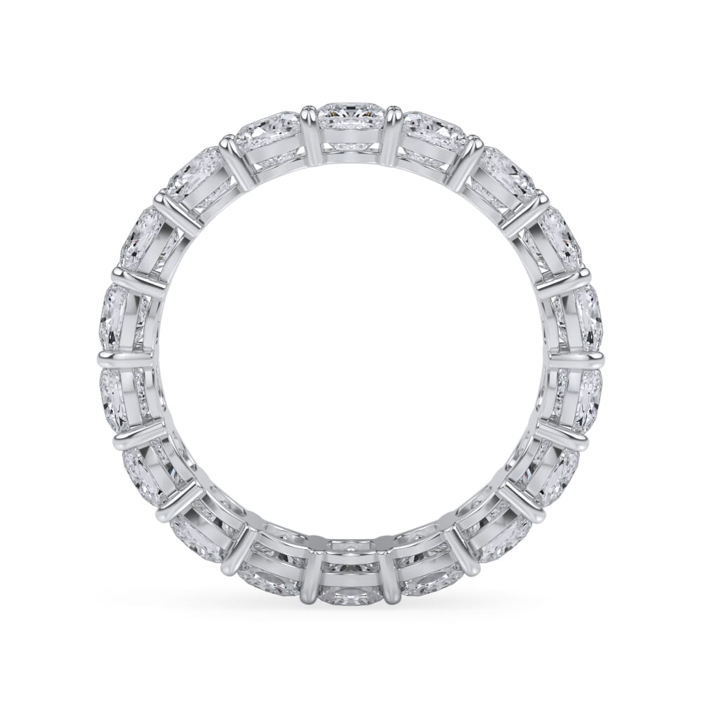 Dove Grace Cushion Cut Lab Diamond Eternity Ring (4.0 ct. tw.)
