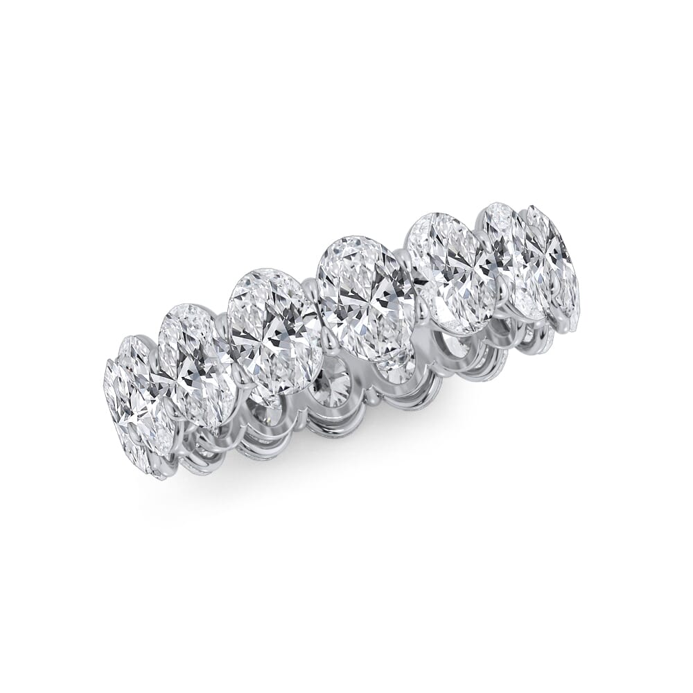 Fable Reverie Oval Cut Lab Diamond Eternity Ring (5.0 ct. tw.)