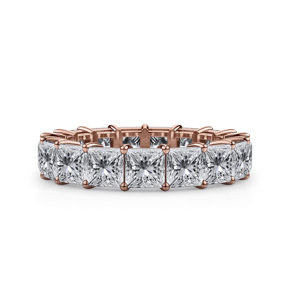 Cove Reverie Princess Cut Lab Diamond Eternity Ring (3.0 ct. tw.)