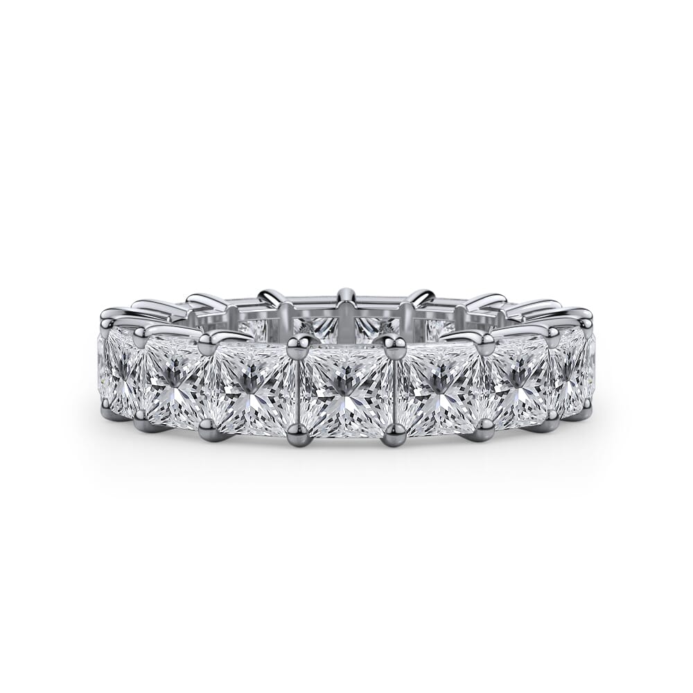 Laurel Embrace Princess Cut Lab Diamond Eternity Ring (5.0 ct. tw.)