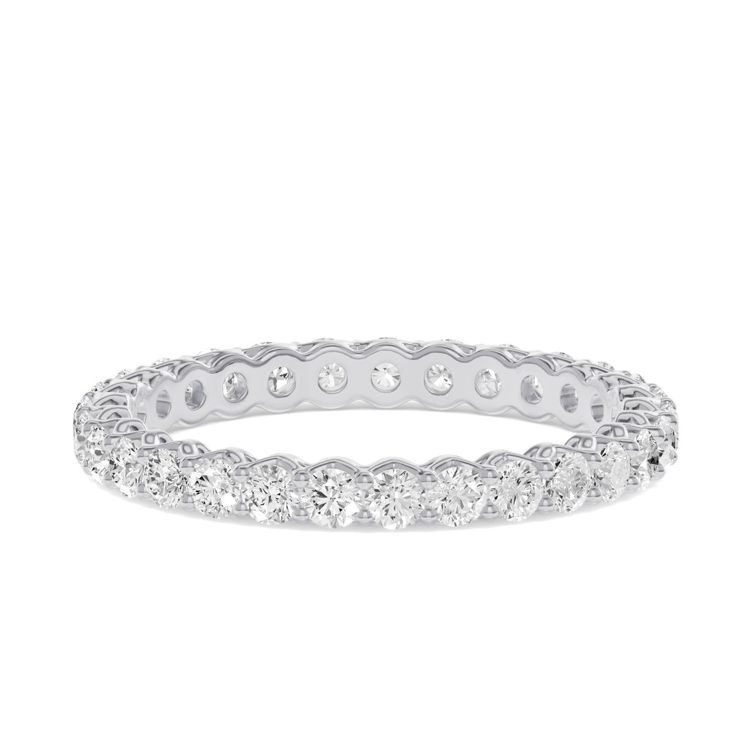 Wren Serenade Shared Prong Lab Eternity Band (1.00ct. tw.)