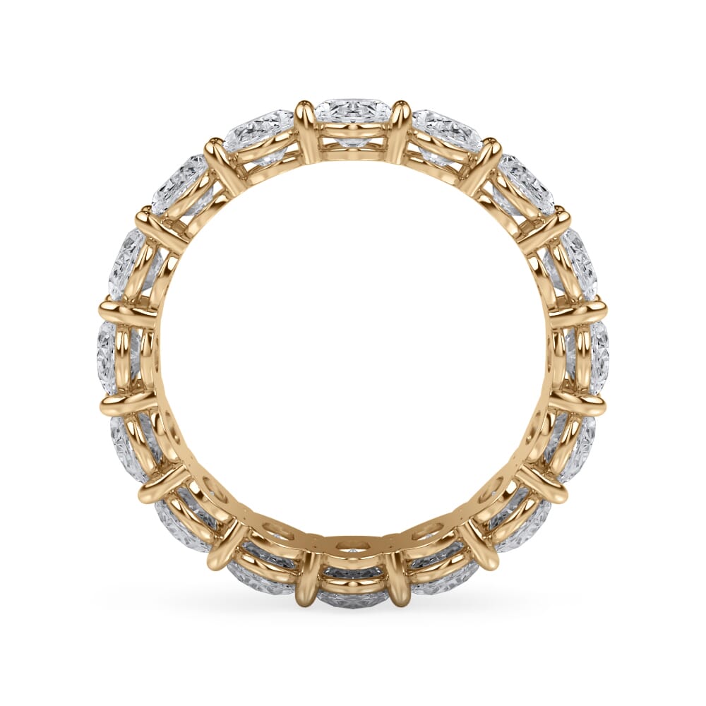 Laurel Harmony Oval Cut Lab Diamond Eternity Ring (6.0 ct. tw.)
