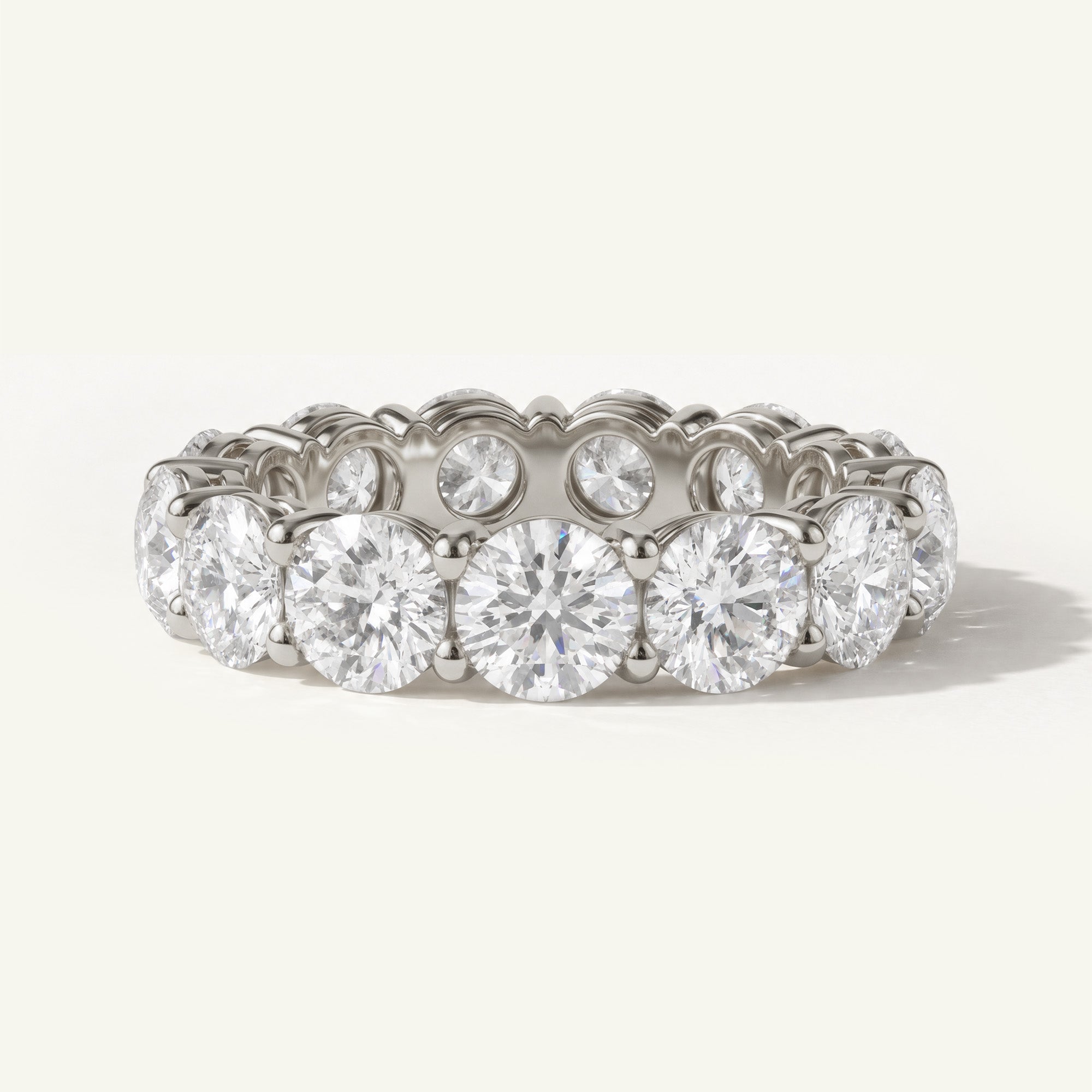 Lyric Serenade Round Lab Diamond Eternity Band (6.50ct. tw.)