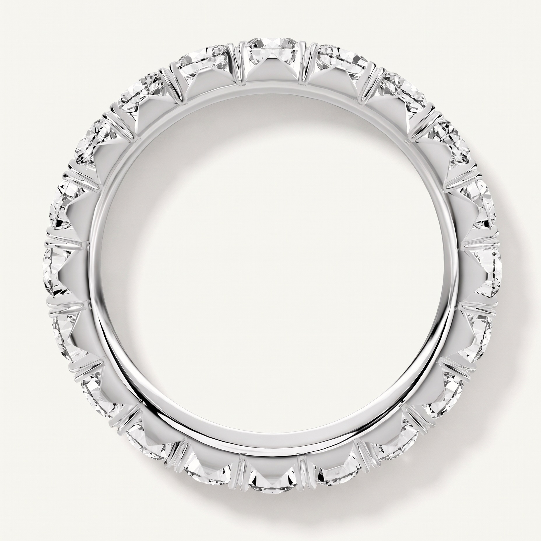 Briar Reverie French Pavé Eternity Lab Band (2 ct. tw.)